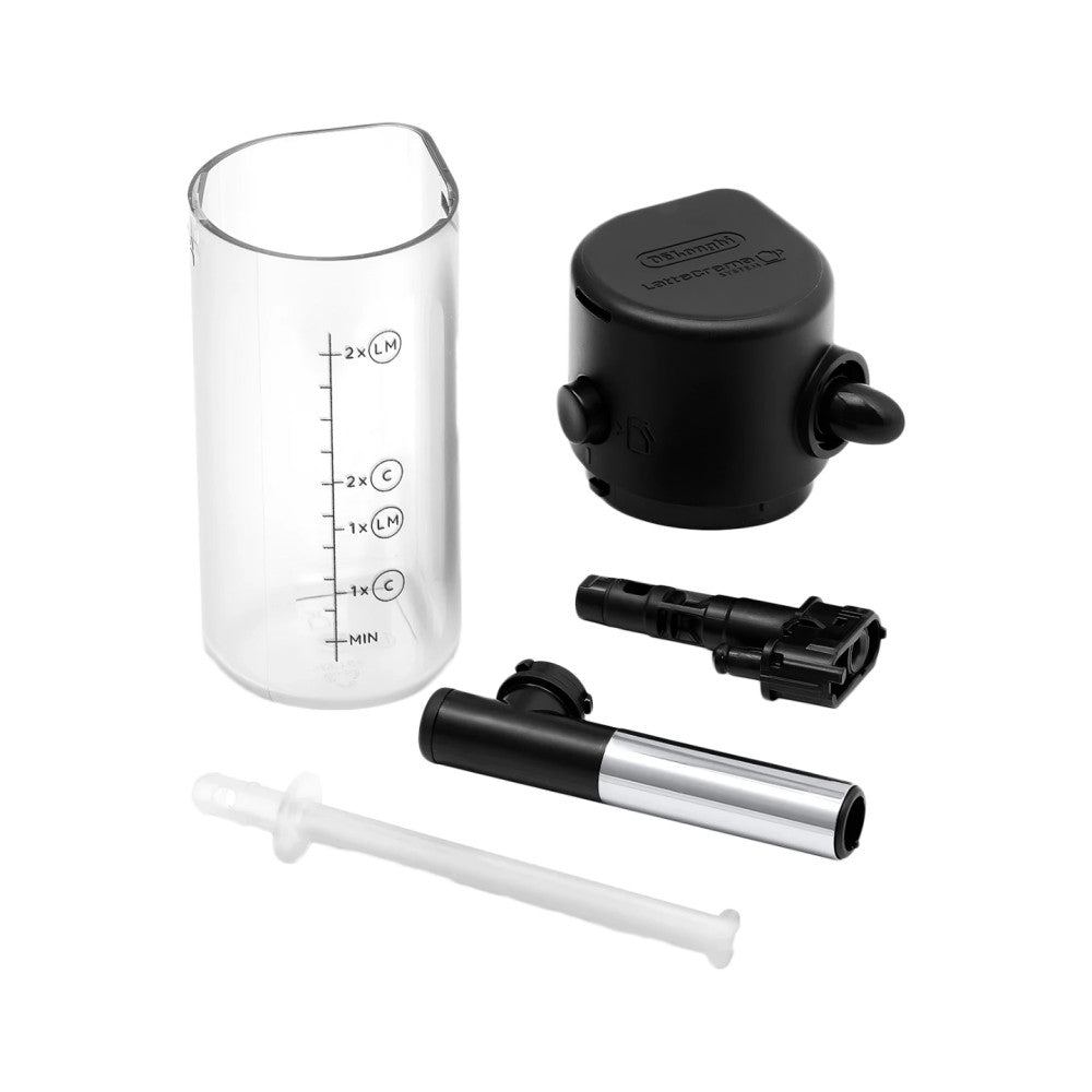 Magnifica Evo ECAM290.61.SB Kaffeevollautomat mit LatteCrema Milchsystem, 7 Direktwahltasten, 2-Tassen-Funktion, Silber/Schwarz