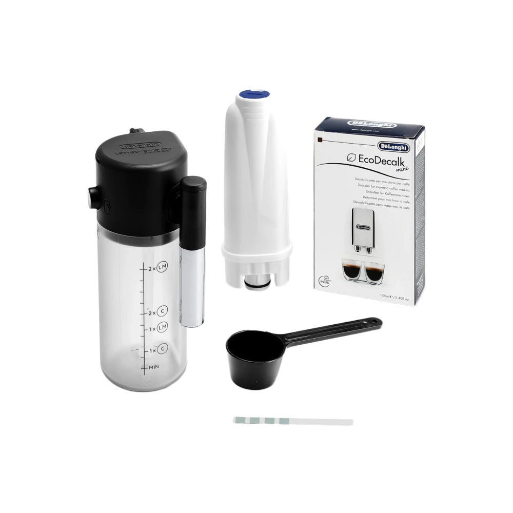 Magnifica Evo ECAM290.61.SB Kaffeevollautomat mit LatteCrema Milchsystem, 7 Direktwahltasten, 2-Tassen-Funktion, Silber/Schwarz